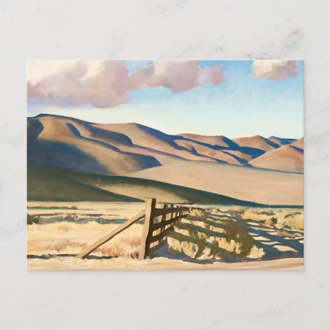 Carte Postale "Nevada Hills" par Maynard Dixon (Devant)