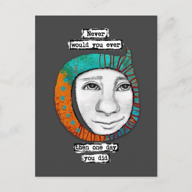 Carte postale Never Would I Ever (Devant)