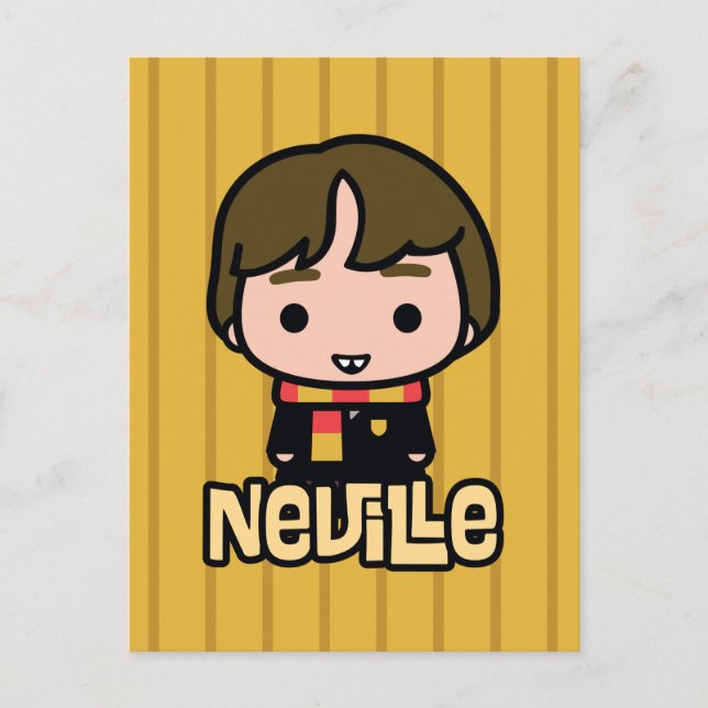 Carte Postale Neville Longbottom dessin personnage Art (Devant)
