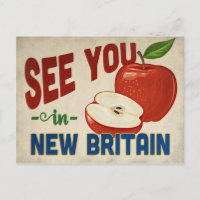 New Britain Connecticut Apple - Vintage voyage