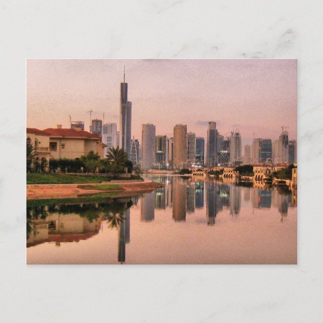 Carte Postale New Dubai Skyline (Devant)