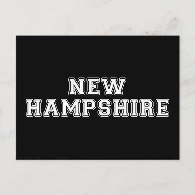 Carte Postale New Hampshire (Devant)