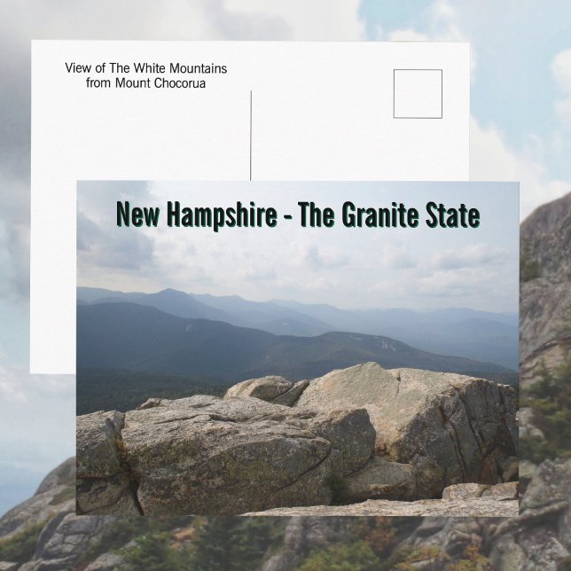 Carte Postale New Hampshire Granite State White Mountains (Créateur téléchargé)