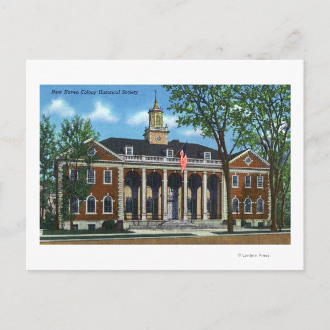 Carte Postale New Haven Colony Historical Society (Devant)
