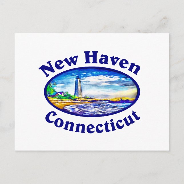 Carte Postale New Haven, Connecticut (Devant)