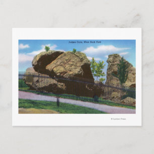 Carte Postale New Haven, CTWest Rock Park Vue des juges