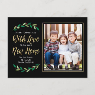 Carte postale New Home Moving Faire-part Holiday