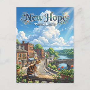Carte Postale New Hope USA