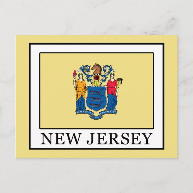 Carte Postale New Jersey (Devant)