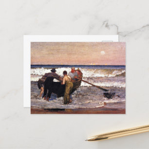 Carte Postale New Jersey, Sortir du bateau, art