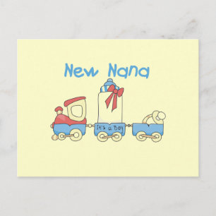 Carte Postale New Nana - Train Tshirts et cadeaux