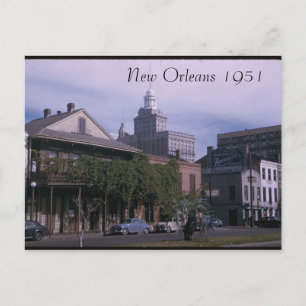 Carte postale New Orleans 1951