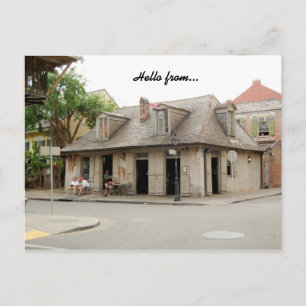 Carte postale New Orleans Louisiana Lafitte's Bar