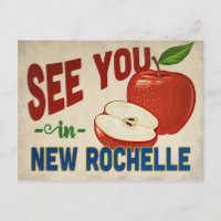 New Rochelle New York Apple - Vintage voyage