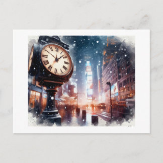 Carte Postale New Year Eve In New York, 
