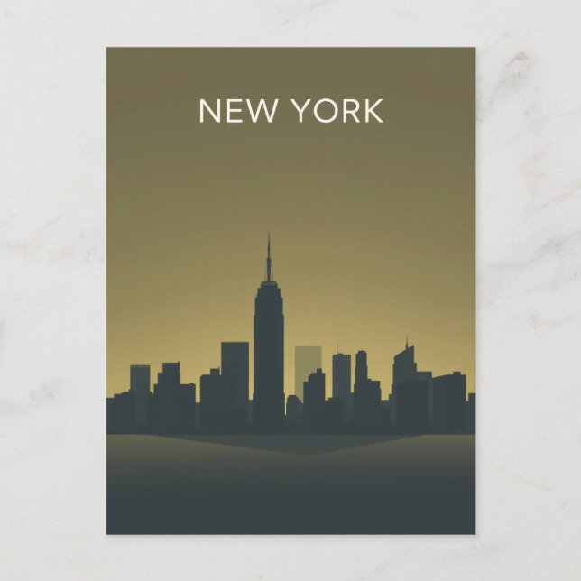 Carte postale New York (Devant)