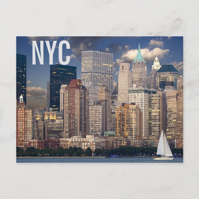 Carte Postale New York (Devant)