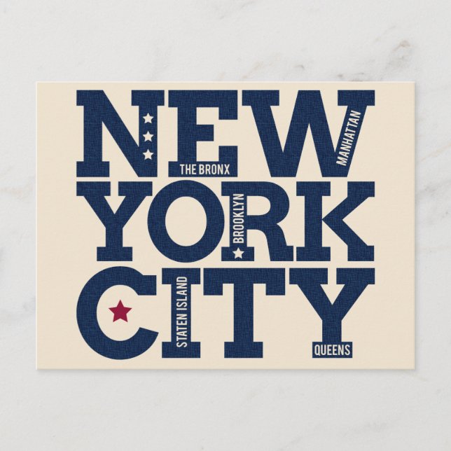 Carte postale New York (Devant)