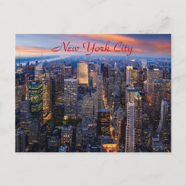 Carte Postale New York (Devant)