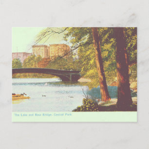 Carte Postale New York, Central Park Lake