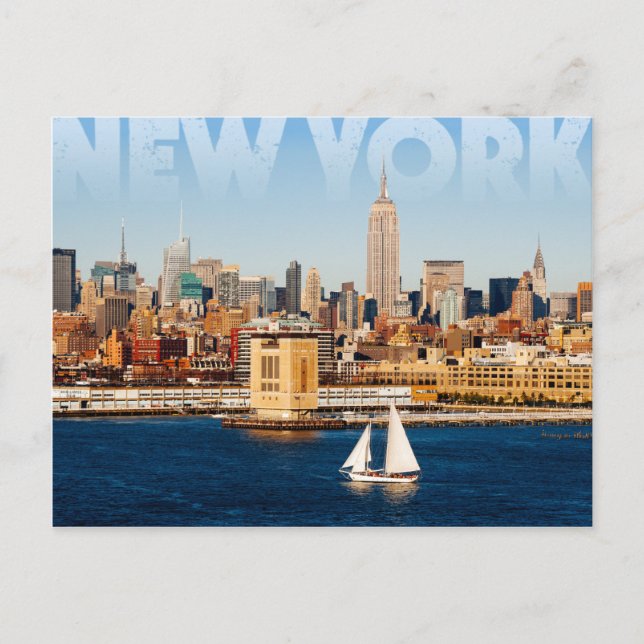 Carte Postale New York City (Devant)