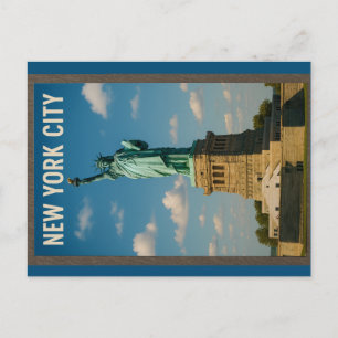 Carte Postale New York City – La Statue de la Liberté