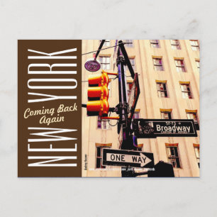 Carte Postale New York City-Manhattan-Broadway