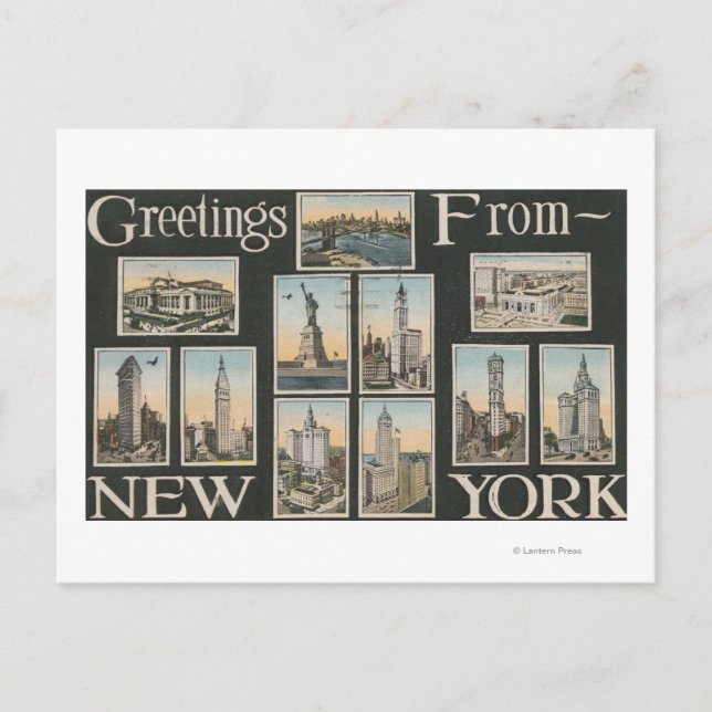 Carte Postale New York City, New York (Devant)