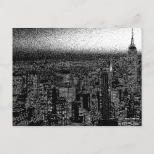 Carte Postale New York City Pop Art