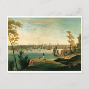 Carte Postale New York de Brooklyn Heights vers 1834