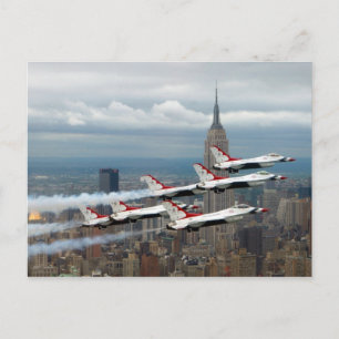 Carte Postale New York du F-16