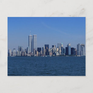 Carte Postale New York, États-Unis. Skyline du centre-ville de M