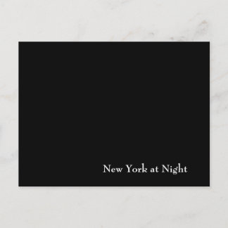 Carte Postale New York la nuit