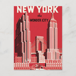 Carte Postale New York La ville miracle