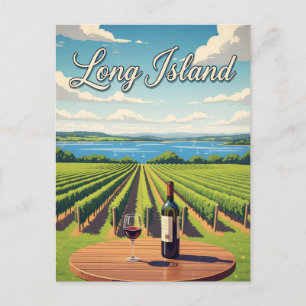 Carte Postale New York Long Island