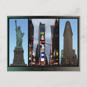 Carte postale New York New York Landmark Souvenir 