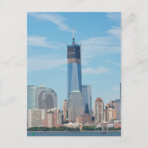Carte Postale New York, New York Ligne Skyline de Manhattan City