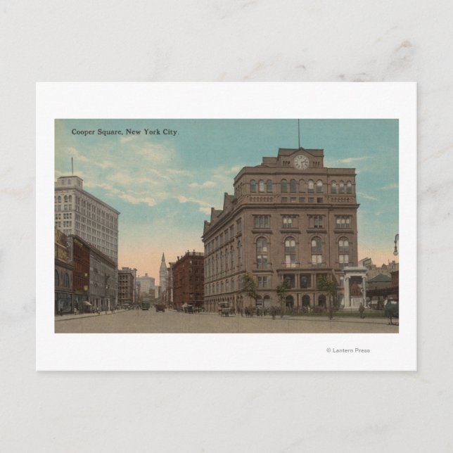 Carte Postale New York, NYCooper Carré ViewNew York, NY (Devant)