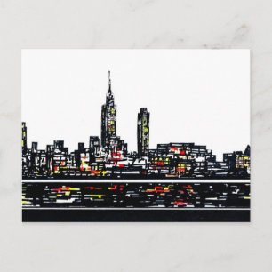 Carte Postale New York Post Card