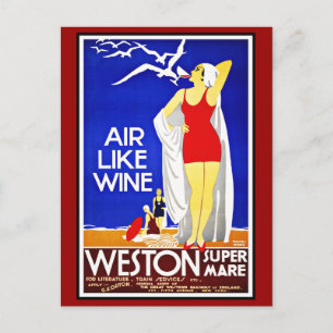 Carte postale New York Salutations Vintage