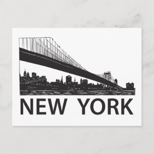 Carte Postale New York Skyline