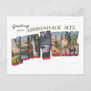 Carte Postale New York State Adirondack Mts