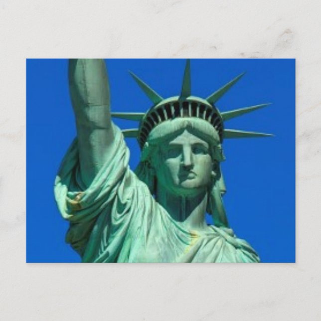 Carte Postale New-York, Statue de la Liberté (Devant)