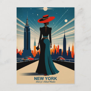 Carte Postale New York : Terre des merveilles naturelles