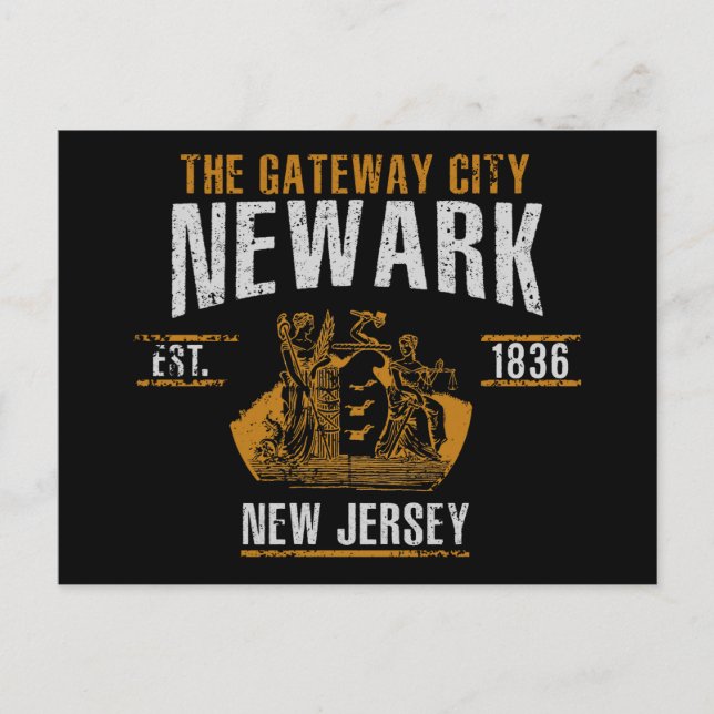 Carte Postale Newark (Devant)