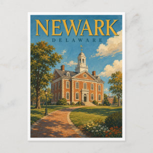 Carte Postale Newark Delaware Old College GeoSaga