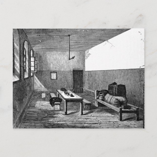 Carte Postale Newgate de cellule condamnée (Devant)