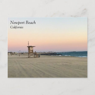 Carte Postale Newport Beach at Sunset, Californie