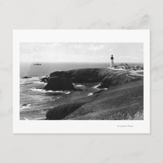 Carte Postale Newport, Oregon Yaquina Vue du phare (Devant)
