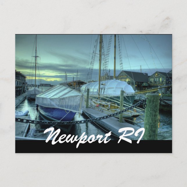Carte Postale Newport RI (Devant)